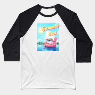 Summer Seal Baseball T-Shirt